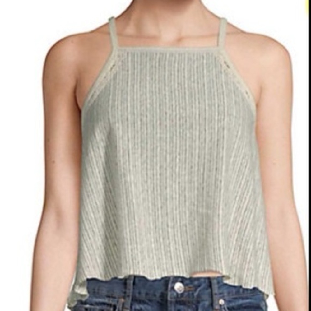 We The Free Ana Lace Trim Tank